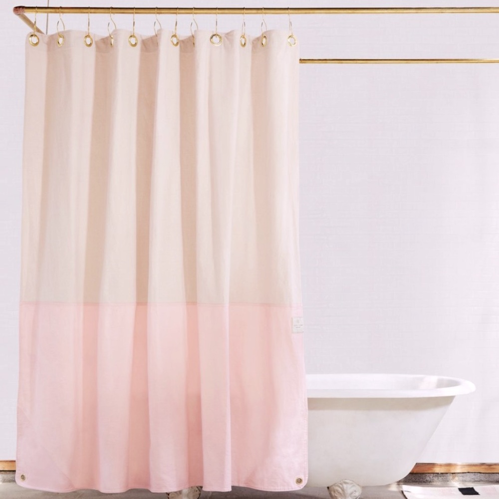 Quiet Town Canvas Shower Curtain